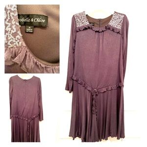 Gray Dress for Girls - 14